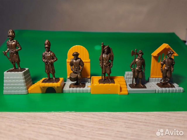 Солдатики- металл из киндер-сюрприза