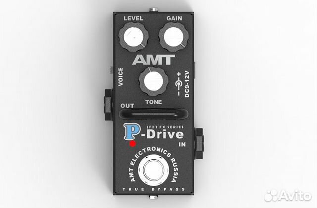 PD-2 P-Drive mini педаль перегруза, AMT Electronic