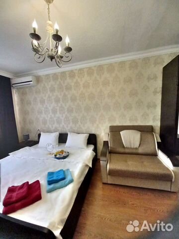 

1-к. квартира, 45 м², 2 кровати
