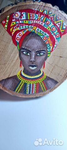 Картина на спиле дерева