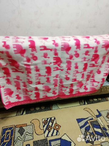 Одеяло детское шерстяное