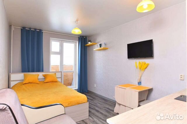 

Квартира-студия, 24 м², 2 кровати