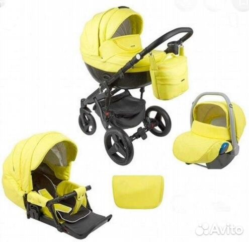 Коляска Adamex Monte Carbon 3 в 1