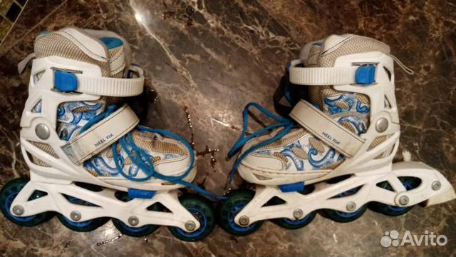 Ролики детские. Раздвижные. Размер 26-31