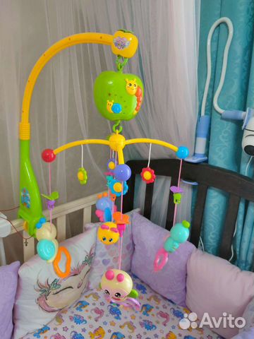 Мобиль на кроватку с проектором