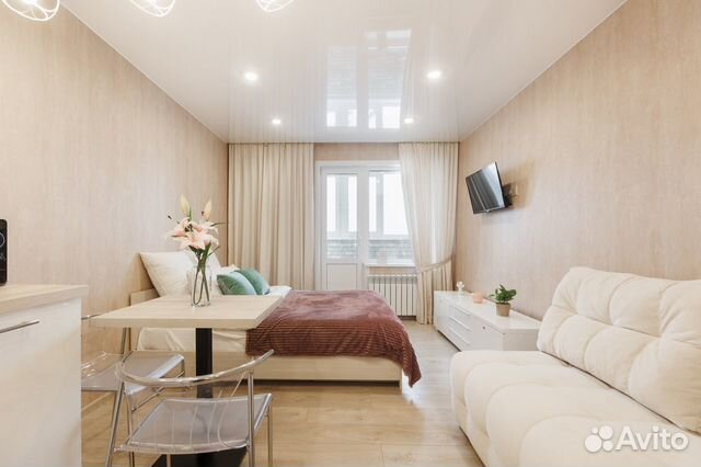 

1-к. квартира, 30 м², 2 кровати