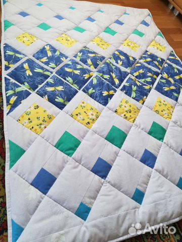 Одеяло лоскутное детское