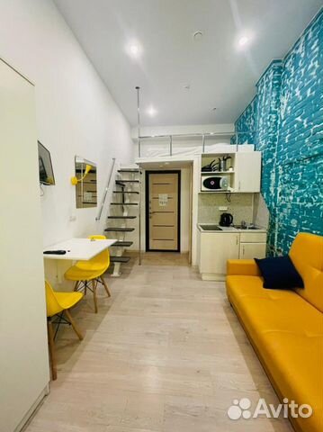 

Квартира-студия, 14 м², 1 кровать