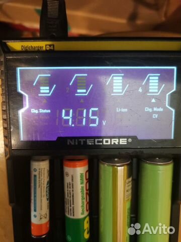 Зарядное устройство nitecore D4 18650/16340 на 4