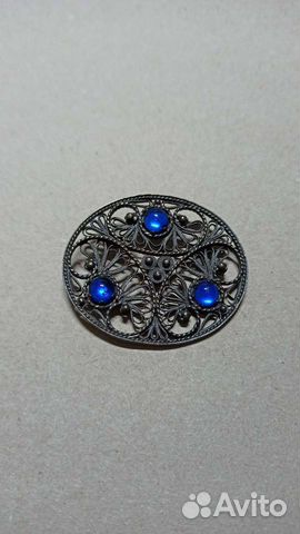Винтажная брошь