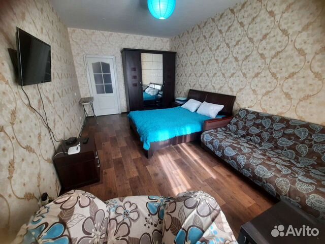 

1-к. квартира, 45 м², 2 кровати
