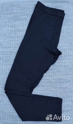 Тайтсы мужские Reebok, чёрные, р. M (Оригинал)