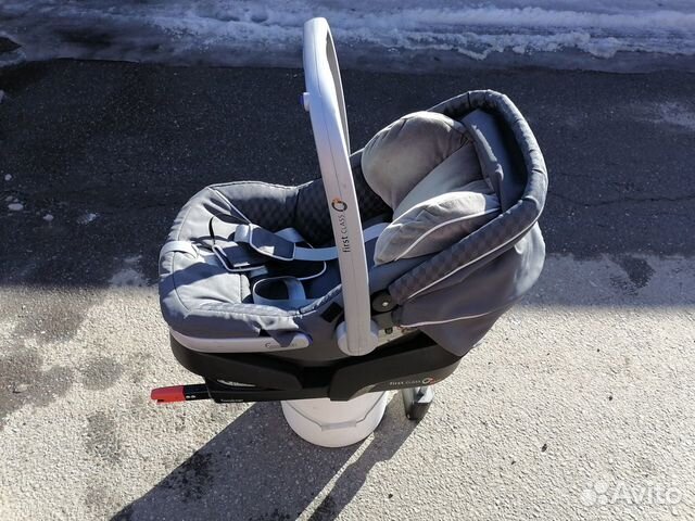 Автолюлька от 0 до13 кг с базой isofix