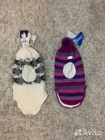 Шапка-шлем деткая, осень-весна