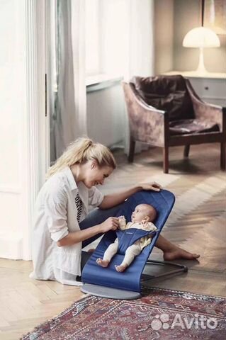 Прокат. Бесплатная доставка. Шезлонг babybjorn 0+
