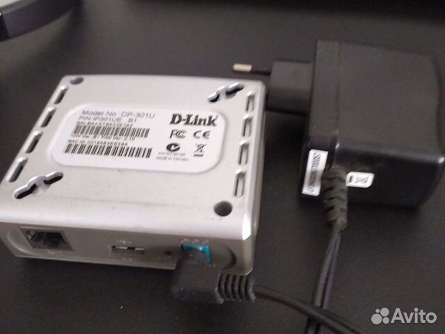 Сетевой принтсервер D-Link DP-301U