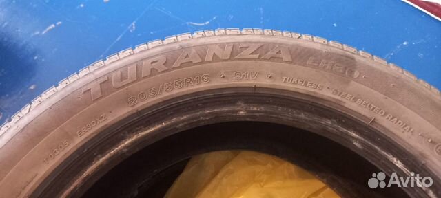 Bridgestone 205/55 R16, 4 шт