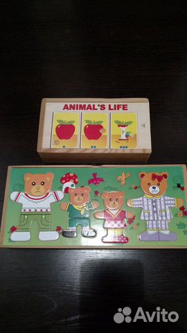 Развивающие деревянные игрушки