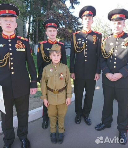 Детский военный костюм