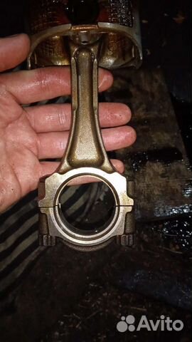 Поршень с шатуном тойота 5А