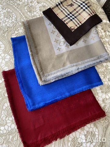 Шаль louis vuitton, Dior, Burberry оригинал