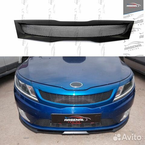 Накладка на решетку радиатора для KIA RIO 3