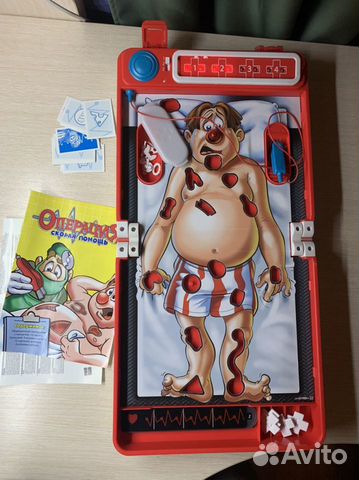 Настольная игра Операция скорая помощь