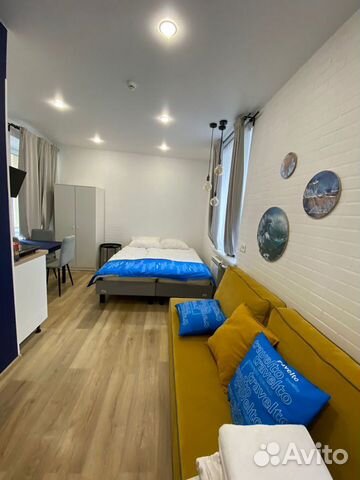 

Квартира-студия, 22 м², 1 кровать