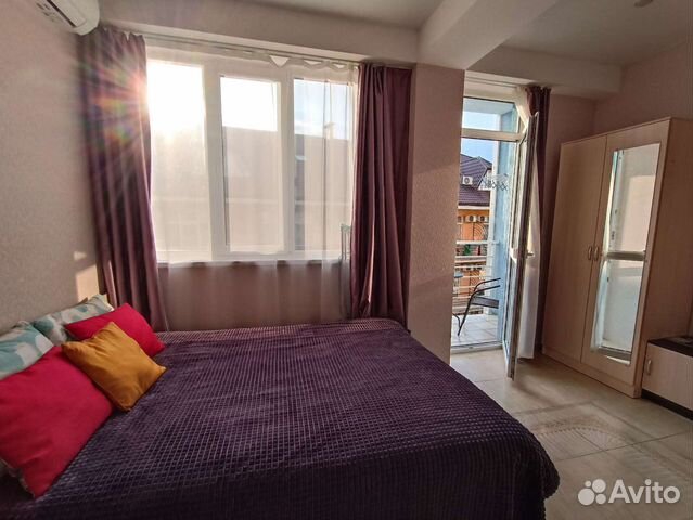 

Квартира-студия, 30 м², 2 кровати