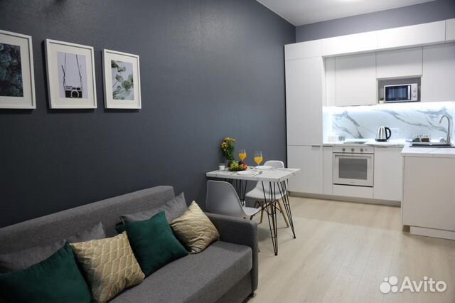 

1-к. квартира, 40 м², 2 кровати
