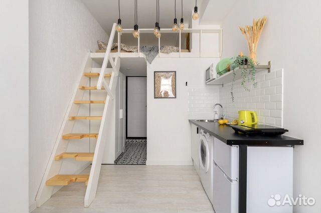 

Квартира-студия, 13 м², 2 кровати