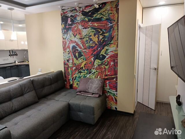 

1-к. квартира, 50 м², 2 кровати