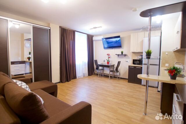 

Квартира-студия, 30 м², 1 кровать