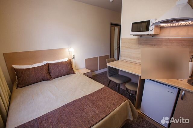 

1-к. квартира, 18 м², 2 кровати