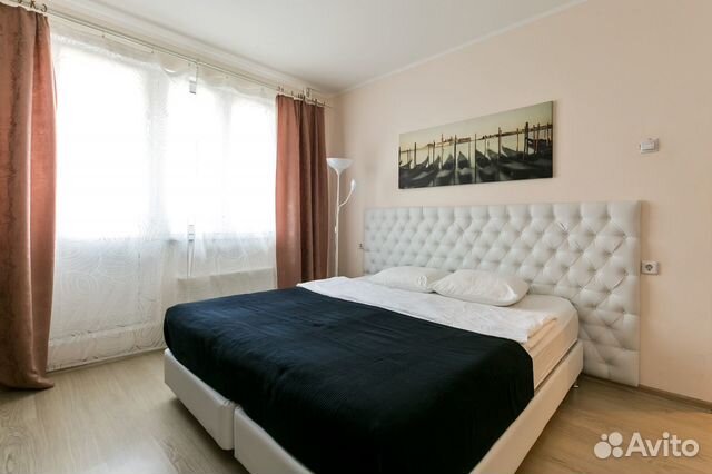 

1-к. квартира, 37,5 м², 2 кровати
