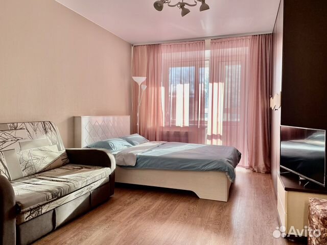 

Квартира-студия, 28 м², 2 кровати
