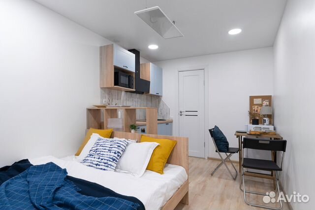 

Квартира-студия, 18 м², 1 кровать