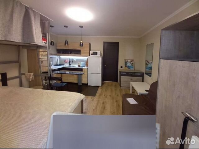 

Квартира-студия, 20 м², 3 кровати