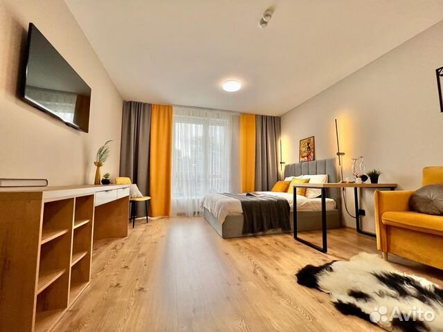 

Квартира-студия, 29,3 м², 2 кровати