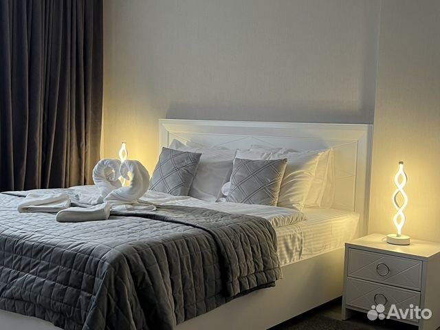 

1-к. квартира, 52,5 м², 2 кровати