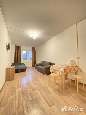 

Квартира-студия, 29 м², 2 кровати