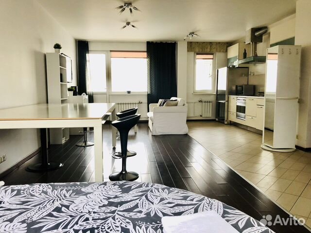 

Квартира-студия, 50 м², 1 кровать