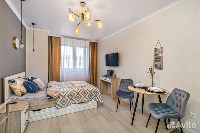 

Квартира-студия, 26 м², 1 кровать