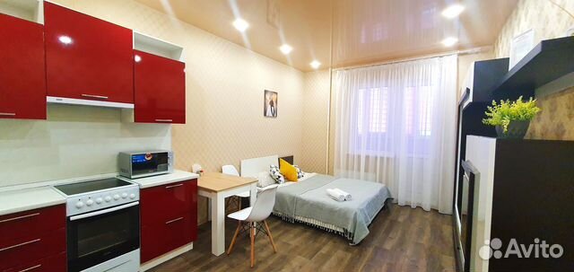 

Квартира-студия, 27 м², 1 кровать