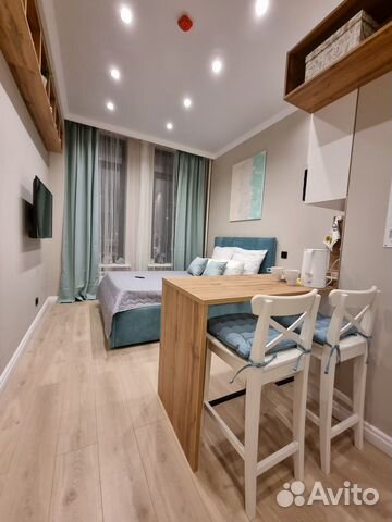 

Квартира-студия, 19 м², 1 кровать