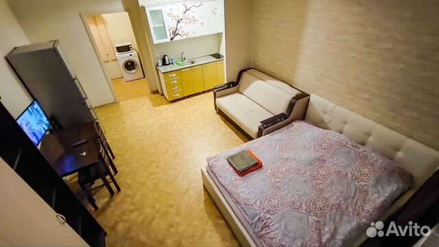 

Квартира-студия, 36,6 м², 2 кровати