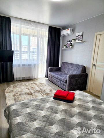 

1-к. квартира, 34 м², 2 кровати