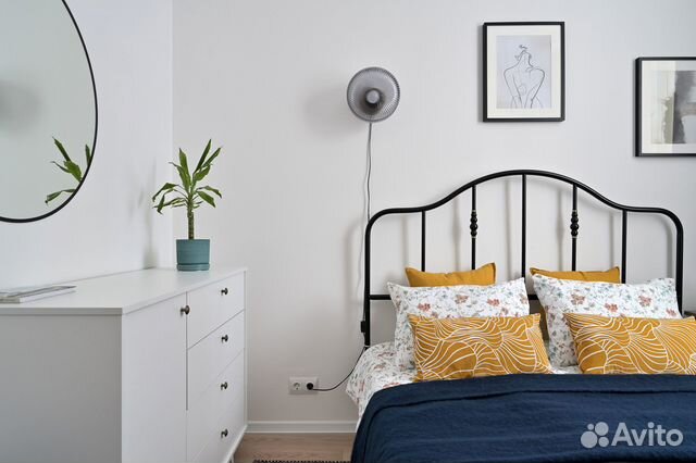 

1-к. квартира, 39 м², 2 кровати
