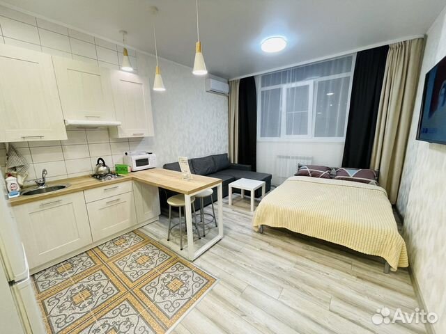 

Квартира-студия, 40 м², 2 кровати