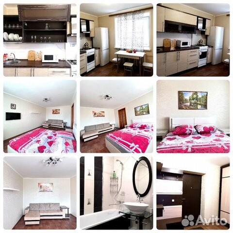 

1-к. квартира, 45 м², 2 кровати
